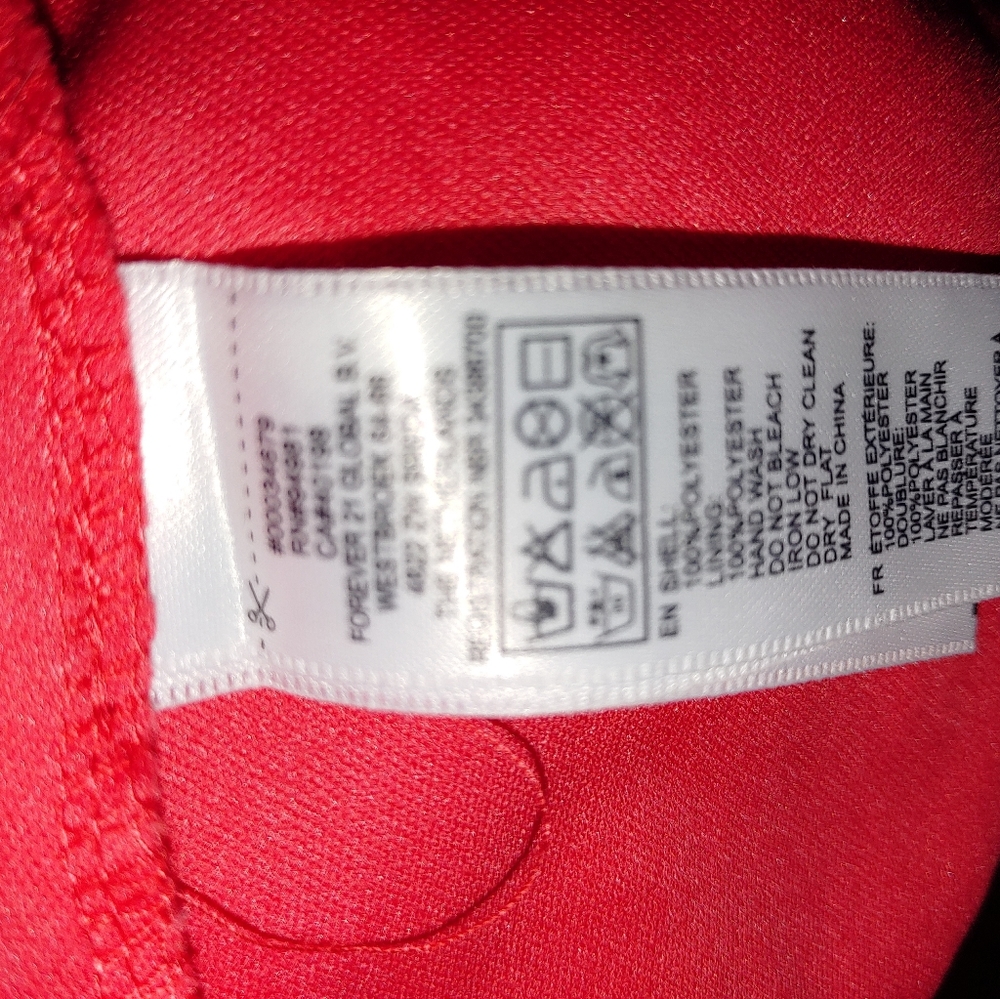 Forever 21 pink dress size large - Picture 5 of 7